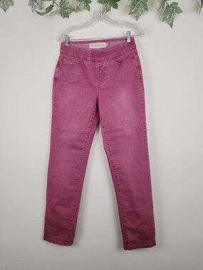 Soft Surroundings Size S Ultimate Denim Jeans Cotton Blend  Straight Pull On